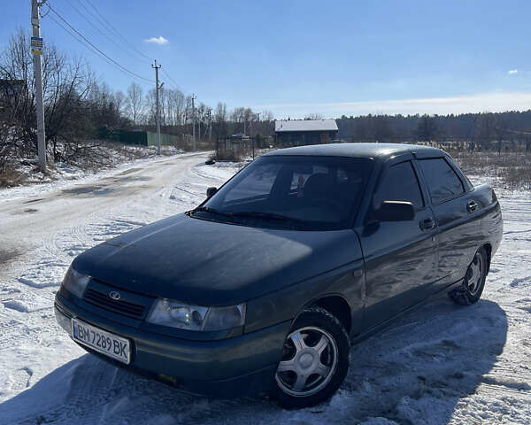 Зеленый ВАЗ 2110, объемом двигателя 1.6 л и пробегом 190 тыс. км за 2850 $, фото 2 на Automoto.ua