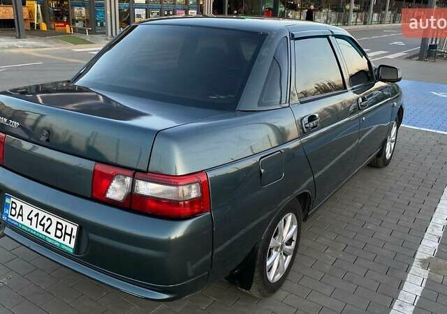 Зеленый ВАЗ 2110, объемом двигателя 1.6 л и пробегом 83 тыс. км за 3000 $, фото 1 на Automoto.ua