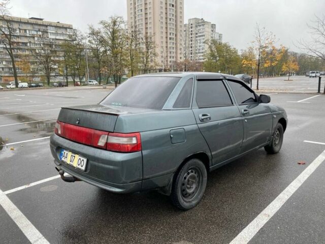 Зеленый ВАЗ 2110, объемом двигателя 1.6 л и пробегом 210 тыс. км за 2500 $, фото 4 на Automoto.ua