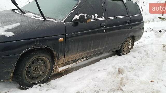 Черный ВАЗ 2111, объемом двигателя 1.6 л и пробегом 300 тыс. км за 1100 $, фото 1 на Automoto.ua