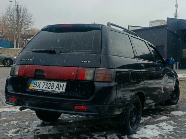 Черный ВАЗ 2111, объемом двигателя 1.6 л и пробегом 170 тыс. км за 1800 $, фото 2 на Automoto.ua