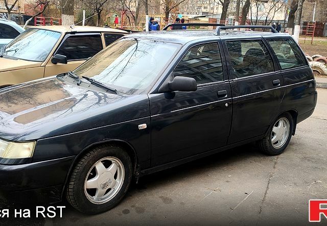 Черный ВАЗ 2111, объемом двигателя 1.6 л и пробегом 250 тыс. км за 1600 $, фото 1 на Automoto.ua
