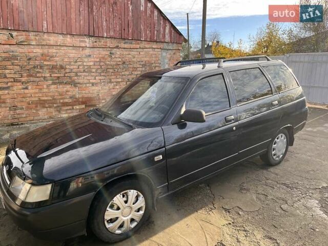 Черный ВАЗ 2111, объемом двигателя 1.6 л и пробегом 258 тыс. км за 1500 $, фото 1 на Automoto.ua