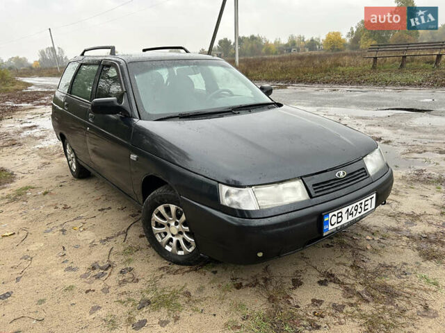Черный ВАЗ 2111, объемом двигателя 1.6 л и пробегом 225 тыс. км за 1850 $, фото 3 на Automoto.ua