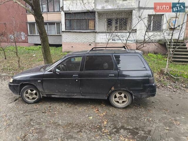 Черный ВАЗ 2111, объемом двигателя 1.6 л и пробегом 172 тыс. км за 1500 $, фото 1 на Automoto.ua