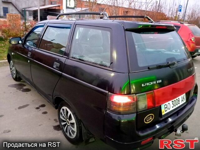 Черный ВАЗ 2111, объемом двигателя 1.6 л и пробегом 155 тыс. км за 1950 $, фото 1 на Automoto.ua