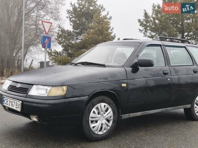 Черный ВАЗ 2111, объемом двигателя 1.6 л и пробегом 164 тыс. км за 2350 $, фото 4 на Automoto.ua