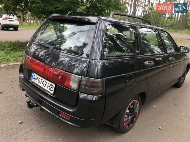 Черный ВАЗ 2111, объемом двигателя 1.6 л и пробегом 227 тыс. км за 2599 $, фото 4 на Automoto.ua