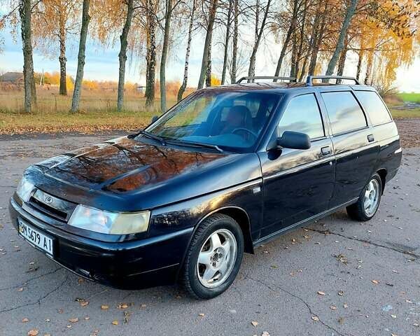 ВАЗ 2111 2008 в Тростянец на Automoto.ua Черный ВАЗ 2111, объемом двигателя 1.6 л и пробегом 90 тыс. км за 2100 $, фото 10 на Automoto.ua