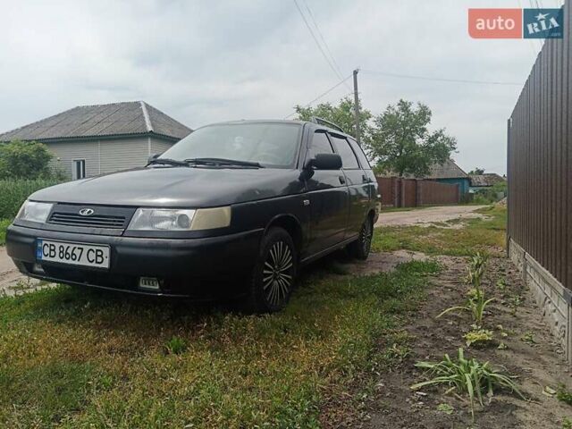 Черный ВАЗ 2111, объемом двигателя 1.6 л и пробегом 195 тыс. км за 2500 $, фото 1 на Automoto.ua