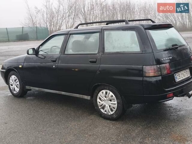 Черный ВАЗ 2111, объемом двигателя 1.6 л и пробегом 164 тыс. км за 2350 $, фото 5 на Automoto.ua