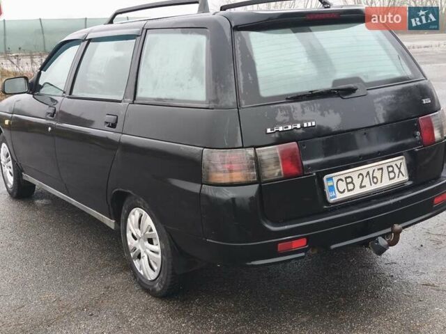 Черный ВАЗ 2111, объемом двигателя 1.6 л и пробегом 164 тыс. км за 2350 $, фото 3 на Automoto.ua