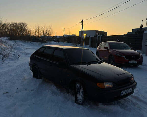 Черный ВАЗ 2111, объемом двигателя 1.6 л и пробегом 115 тыс. км за 1600 $, фото 1 на Automoto.ua
