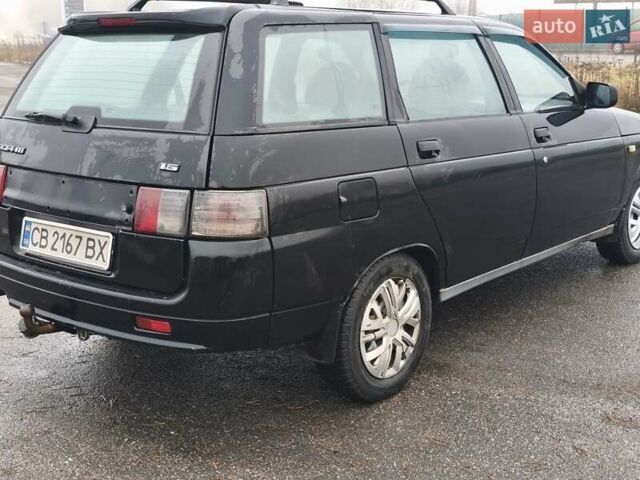 Черный ВАЗ 2111, объемом двигателя 1.6 л и пробегом 164 тыс. км за 2350 $, фото 1 на Automoto.ua