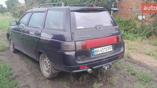 Черный ВАЗ 2111, объемом двигателя 1.6 л и пробегом 200 тыс. км за 1200 $, фото 1 на Automoto.ua