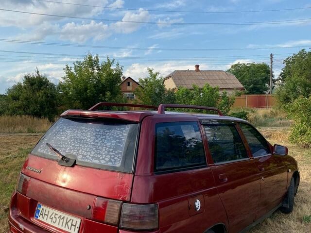 Красный ВАЗ 2111, объемом двигателя 1.5 л и пробегом 123 тыс. км за 1009 $, фото 4 на Automoto.ua