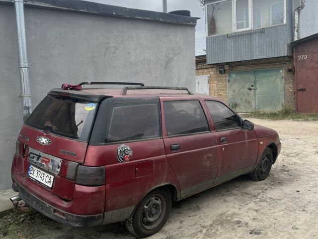 Красный ВАЗ 2111, объемом двигателя 1.6 л и пробегом 211 тыс. км за 500 $, фото 1 на Automoto.ua