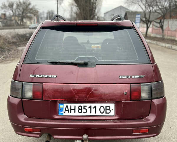 Красный ВАЗ 2111, объемом двигателя 1.6 л и пробегом 250 тыс. км за 1499 $, фото 3 на Automoto.ua