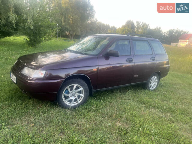 Красный ВАЗ 2111, объемом двигателя 1.6 л и пробегом 240 тыс. км за 1700 $, фото 2 на Automoto.ua