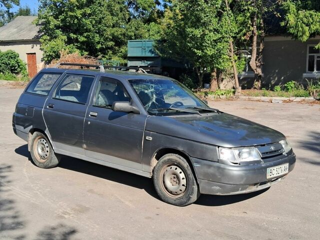 Серый ВАЗ 2111, объемом двигателя 1.6 л и пробегом 165 тыс. км за 599 $, фото 6 на Automoto.ua