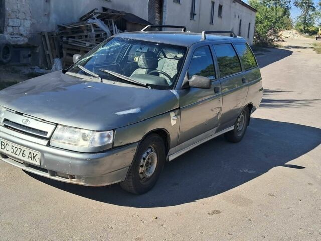 Серый ВАЗ 2111, объемом двигателя 1.6 л и пробегом 165 тыс. км за 599 $, фото 3 на Automoto.ua