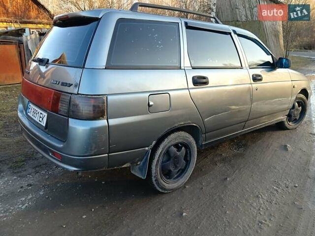 Серый ВАЗ 2111, объемом двигателя 1.5 л и пробегом 240 тыс. км за 999 $, фото 3 на Automoto.ua