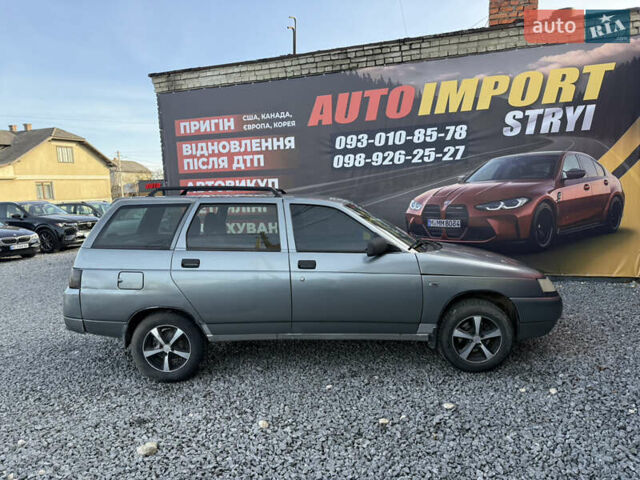 Серый ВАЗ 2111, объемом двигателя 1.6 л и пробегом 270 тыс. км за 1550 $, фото 4 на Automoto.ua