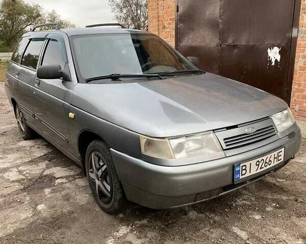 Серый ВАЗ 2111, объемом двигателя 1.6 л и пробегом 150 тыс. км за 1800 $, фото 3 на Automoto.ua