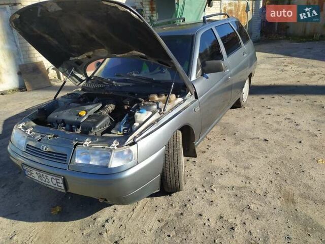 Серый ВАЗ 2111, объемом двигателя 1.6 л и пробегом 202 тыс. км за 2850 $, фото 6 на Automoto.ua