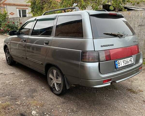 Серый ВАЗ 2111, объемом двигателя 1.6 л и пробегом 150 тыс. км за 1800 $, фото 2 на Automoto.ua