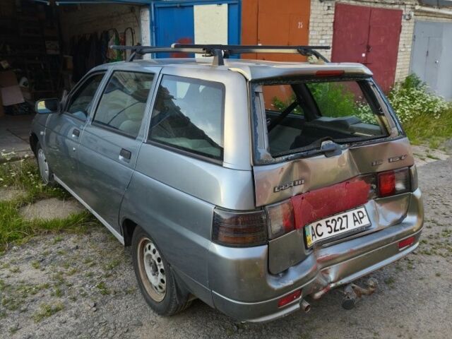 Серый ВАЗ 2111, объемом двигателя 1.6 л и пробегом 71 тыс. км за 1700 $, фото 3 на Automoto.ua