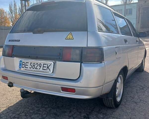 Серый ВАЗ 2111, объемом двигателя 1.6 л и пробегом 217 тыс. км за 2400 $, фото 3 на Automoto.ua