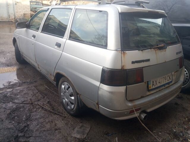 Серый ВАЗ 2111, объемом двигателя 2 л и пробегом 352 тыс. км за 1000 $, фото 2 на Automoto.ua