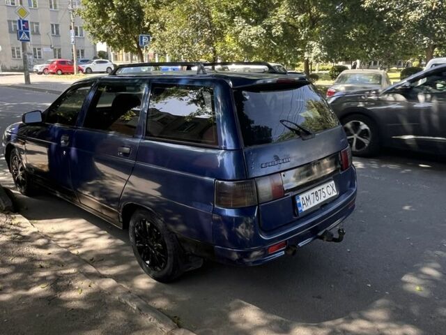 Синий ВАЗ 2111, объемом двигателя 1.6 л и пробегом 300 тыс. км за 1000 $, фото 1 на Automoto.ua