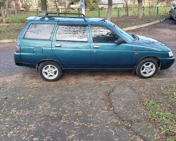 Зеленый ВАЗ 2111, объемом двигателя 1.5 л и пробегом 206 тыс. км за 1999 $, фото 1 на Automoto.ua