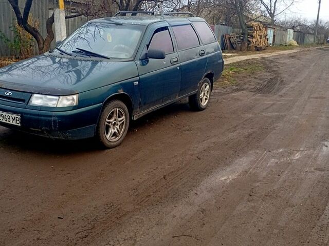 Зеленый ВАЗ 2111, объемом двигателя 1.5 л и пробегом 200 тыс. км за 1100 $, фото 1 на Automoto.ua