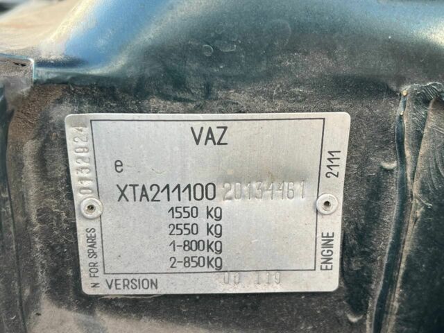 Зеленый ВАЗ 2111, объемом двигателя 1.5 л и пробегом 83 тыс. км за 1800 $, фото 21 на Automoto.ua