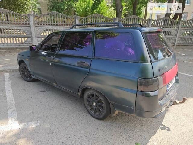 Зеленый ВАЗ 2111, объемом двигателя 1.5 л и пробегом 420 тыс. км за 1200 $, фото 3 на Automoto.ua