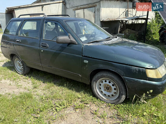 Зеленый ВАЗ 2111, объемом двигателя 1.6 л и пробегом 250 тыс. км за 900 $, фото 1 на Automoto.ua