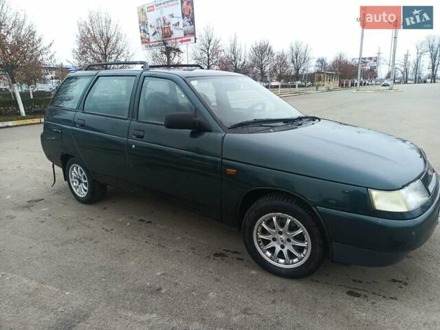 Зеленый ВАЗ 2111, объемом двигателя 1.5 л и пробегом 232 тыс. км за 1600 $, фото 1 на Automoto.ua