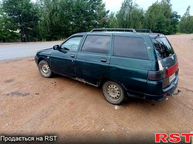 Зеленый ВАЗ 2111, объемом двигателя 1.6 л и пробегом 350 тыс. км за 650 $, фото 1 на Automoto.ua