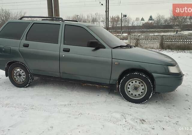 Зеленый ВАЗ 2111, объемом двигателя 1.6 л и пробегом 100 тыс. км за 3500 $, фото 3 на Automoto.ua