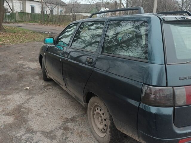 Зеленый ВАЗ 2111, объемом двигателя 1.6 л и пробегом 190 тыс. км за 800 $, фото 2 на Automoto.ua