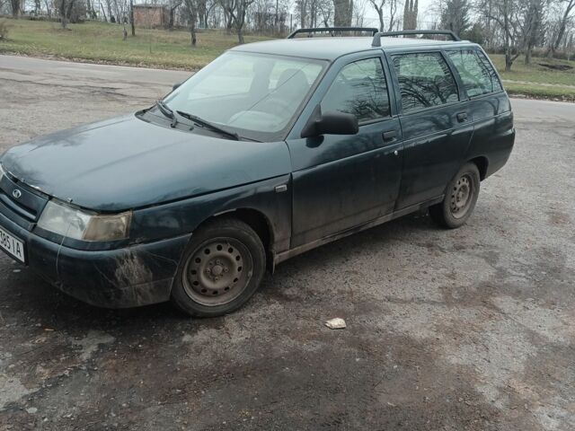 Зеленый ВАЗ 2111, объемом двигателя 1.6 л и пробегом 190 тыс. км за 800 $, фото 1 на Automoto.ua