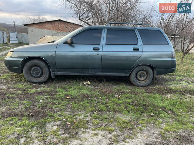 Зеленый ВАЗ 2111, объемом двигателя 1.6 л и пробегом 210 тыс. км за 1250 $, фото 6 на Automoto.ua