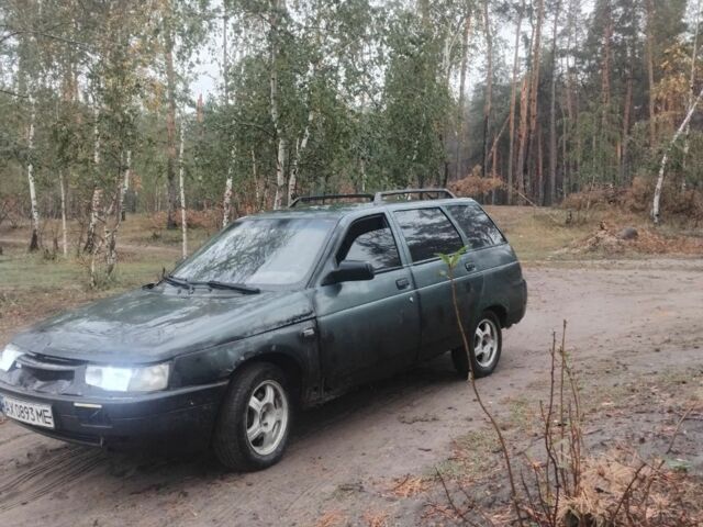 Зеленый ВАЗ 2111, объемом двигателя 1.6 л и пробегом 270 тыс. км за 500 $, фото 2 на Automoto.ua