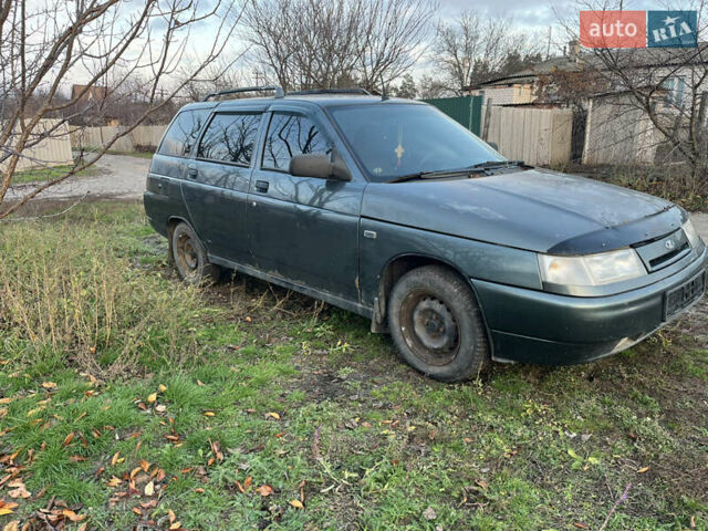 Зеленый ВАЗ 2111, объемом двигателя 1.6 л и пробегом 210 тыс. км за 1250 $, фото 4 на Automoto.ua