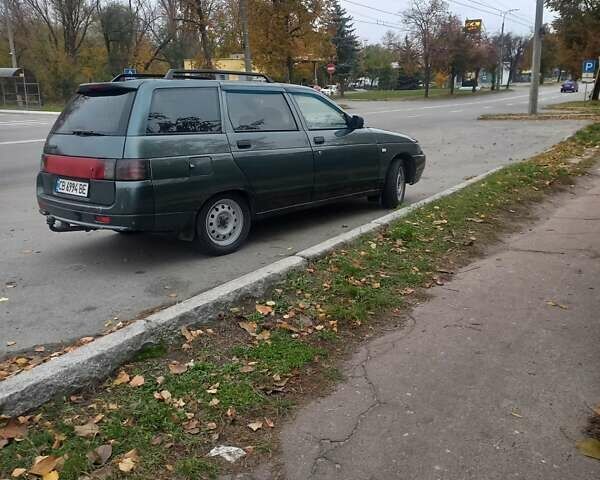 Зеленый ВАЗ 2111, объемом двигателя 1.6 л и пробегом 219 тыс. км за 1600 $, фото 1 на Automoto.ua