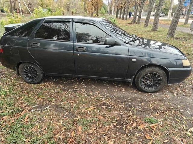 Черный ВАЗ 2112, объемом двигателя 1.6 л и пробегом 250 тыс. км за 1874 $, фото 1 на Automoto.ua