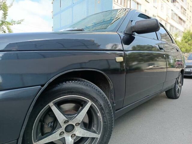 Черный ВАЗ 2112, объемом двигателя 1.6 л и пробегом 180 тыс. км за 2850 $, фото 3 на Automoto.ua
